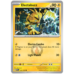 Electabuzz - Holo Promo - 125/165 - Pokémon Scarlet & Violet: 151