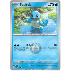 Squirtle Holo - SVP048 Black Star Promo - Pokémon Scarlet & Violet: 151