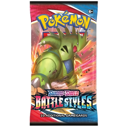 Pokemon Sword & Shield 5: Battle Styles Booster Pack