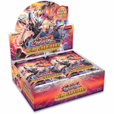 Yu-Gi-Oh! Wild Survivors Special Booster Display (24 Boosters)