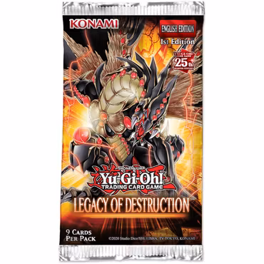 Yu-Gi-Oh! Legacy of Destruction Booster Pack