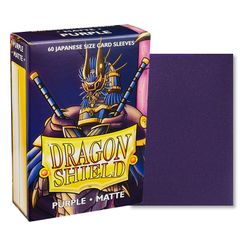 Japanese Dragon Shield Matte 60 sleeves Purple (Yu-Gi-Oh)