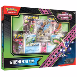 Pokemon Scarlet & Violet 6.5: Shrouded Fable Greninja ex Special Illustration Collection