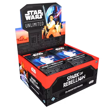 Star Wars Unlimited: Spark of Rebellion Booster Display (24 Boosters)
