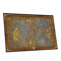 World of Warcraft - Jigsaw pussel 1000 bitar Azeroth's Map