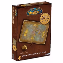 World of Warcraft - Jigsaw pussel 1000 bitar Azeroth's Map