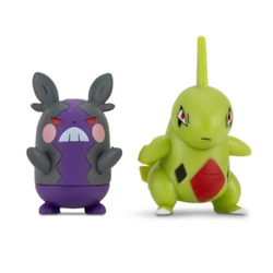 Pokémon Battle Figure 2-pack (Larvitar & Morpeko)
