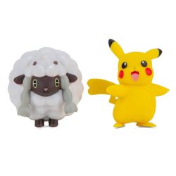 Pokémon Battle Figure 2-pack (Pikachu & Wooloo)