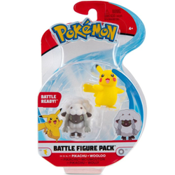 Pokémon Battle Figure 2-pack (Pikachu & Wooloo)