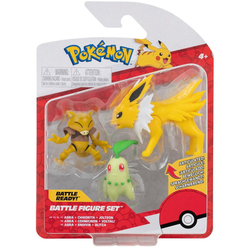 Pokémon Battle Ready Figure 3-pack (Abra, Chikorite & Jolteon)