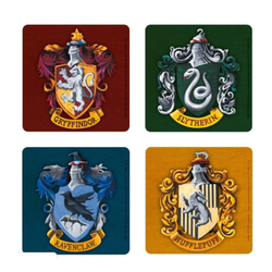 Harry Potter Drinkunderlägg 4-Pack