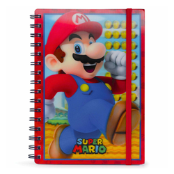 Super Mario Bros Anteckningsbok 3D