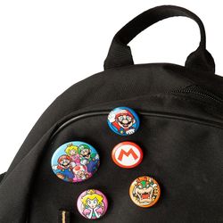 Super Mario Knappar 5-Pack