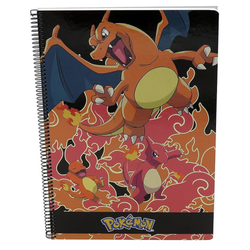 Pokémon Anteckningsbok Rutat 80 sidor (Charizard)