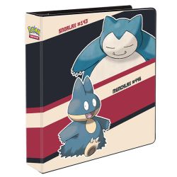 Pokemon 3-rings Album Snorlax & Munchlax (Ultra Pro)
