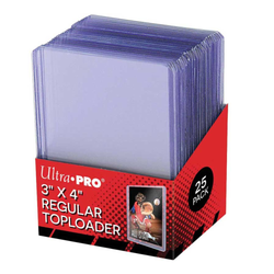 Ultra Pro Toploader 3x4 Clear Regular (25 st)