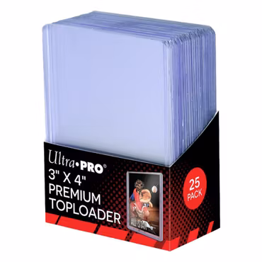 Ultra Pro Premium Toploader 3x4 (25 st)