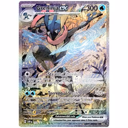 Pokemon Scarlet & Violet 6.5: Shrouded Fable Greninja ex Special Illustration Collection