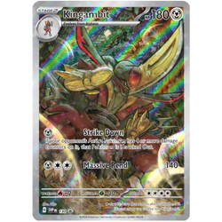 Kingambit Illustration Rare Promo #130 - Pokémon Scarlet & Violet: Shrouded Fable