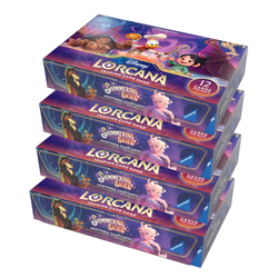 Disney Lorcana TCG: Shimmering Skies Booster box x4 - Case