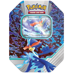 Pokemon Paldea Partners Tin Quaquaval ex