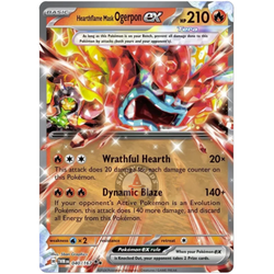 Hearthflame Mask Ogerpon ex 040/167 - Pokémon Scarlet & Violet Twilight Masquerade