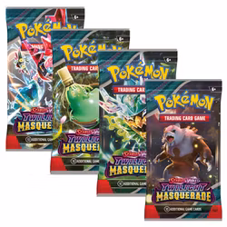 Pokemon Scarlet & Violet 6: Twilight Masquerade Booster Pack x4