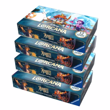 Disney Lorcana TCG: Azurite Sea Booster box x4 - Case