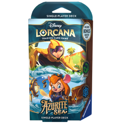 Disney Lorcana TCG: Azurite Sea Starter Deck Emerald & Sapphire