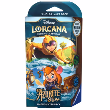 Disney Lorcana TCG: Azurite Sea Starter Deck Emerald & Sapphire