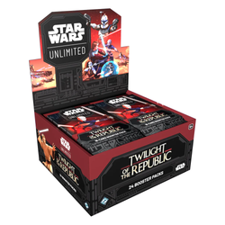 Star Wars Unlimited: Twilight of the Republic Booster Display (24 Boosters)