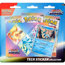 Pokemon Scarlet & Violet 8.5: Prismatic Evolutions Tech Sticker Collection Blister - Glaceon