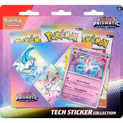 Pokemon Scarlet & Violet 8.5: Prismatic Evolutions Tech Sticker Collection Blister - Sylveon