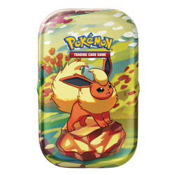 Pokemon Scarlet & Violet 8.5: Prismatic Evolutions Mini Tin - Flareon