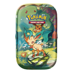 Pokemon Scarlet & Violet 8.5: Prismatic Evolutions Mini Tin - Leafeon