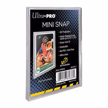 Ultra Pro UV Mini Snap Card Holder