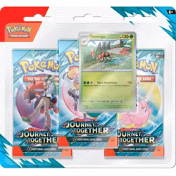 Pokemon Scarlet & Violet 9: Journey Together 3-Pack Blister Yanmega