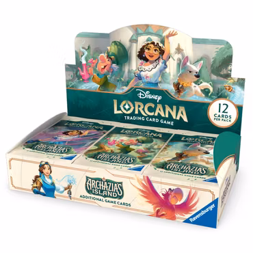 Disney Lorcana TCG: Archazia's Island Booster box (24 Boosters)