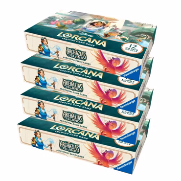 Disney Lorcana TCG: Archazia's Island Booster box x4 - Case