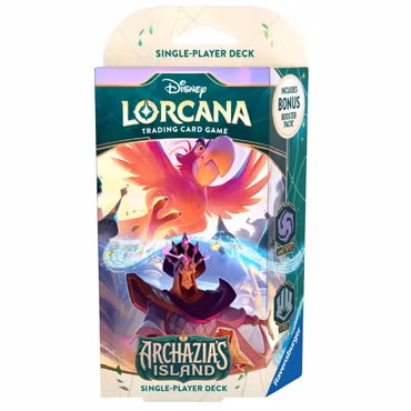 Disney Lorcana TCG: Archazia's Island Starter Deck Steel & Amethyst