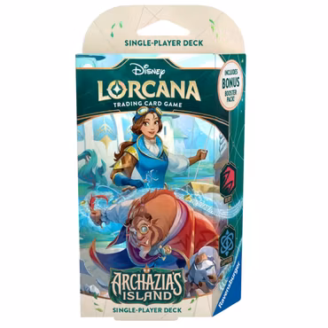 Disney Lorcana TCG: Archazia's Island Starter Deck Ruby & Sapphire