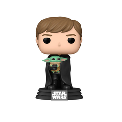 Pop! Luke Skywalker with Grogu Vinyl Figure