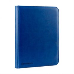 Rebinder Zipped Toploader 9-Pocket Binder - Blå