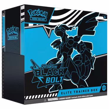 Pokemon Scarlet & Violet 10.5: Black Bolt Elite Trainer Box