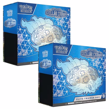 Pokemon Scarlet & Violet 7: Stellar Crown Elite Trainer Box x2