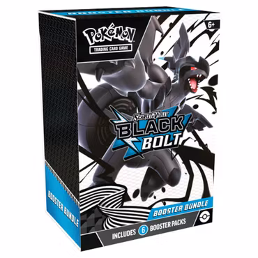 Pokemon Scarlet & Violet 10.5: Black Bolt Booster Bundle 6-Pack