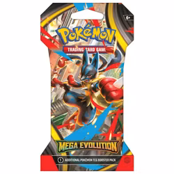 Pokemon Mega Evolution Sleeved Booster Pack (Release 10/10)