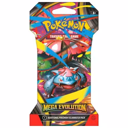 Pokemon Mega Evolution Sleeved Booster Pack (Release 10/10)