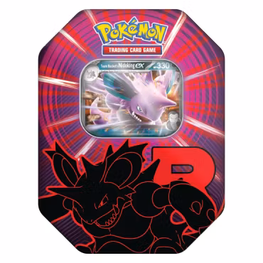 Pokemon Scarlet & Violet Fall Tins 2025 Destined Rivals Nidoking ex