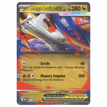 Pokemon Mega Evolution Mega Latias ex Box (Release 10/10)